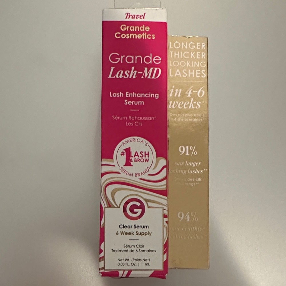 Grande Cosmetics GrandeLash-MD Lash Enhancing Serum - Travel Size 0.03 Fl Oz